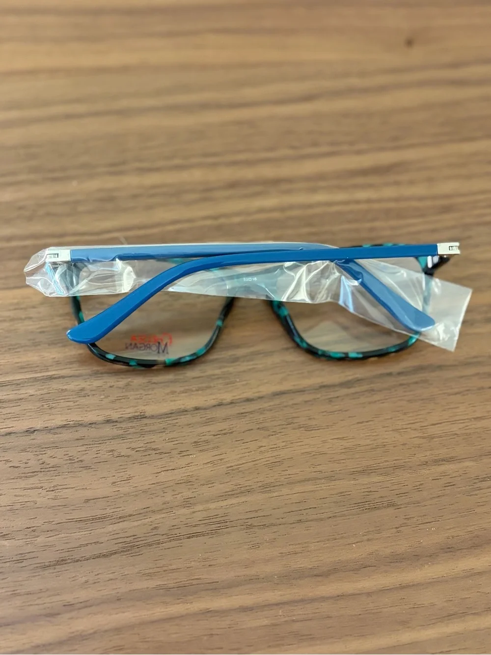 New Chelsea Morgan CM 6010 eyeglass frames in a stylish multicolor blue/teal tor